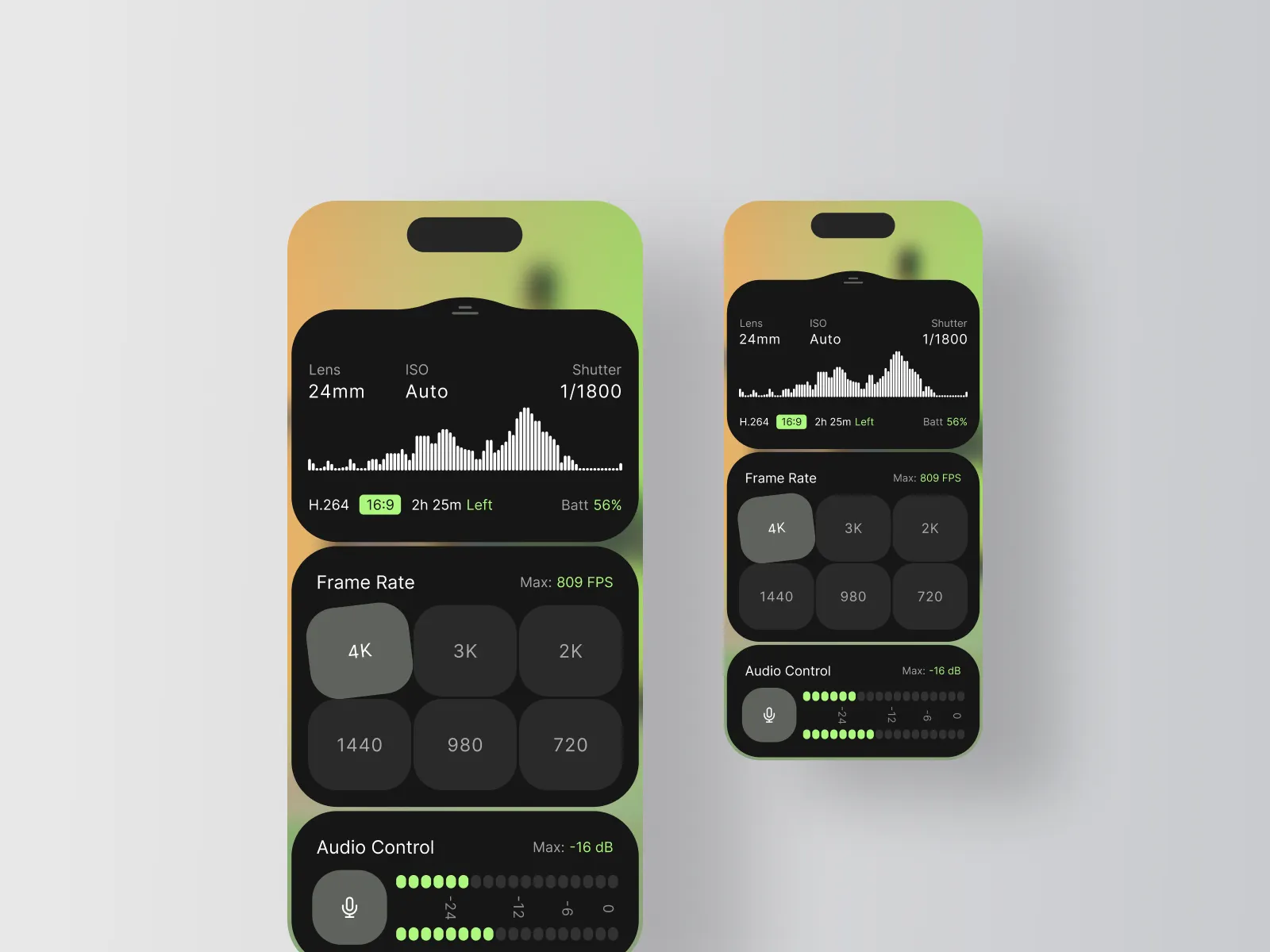 Wireless Camera Control App