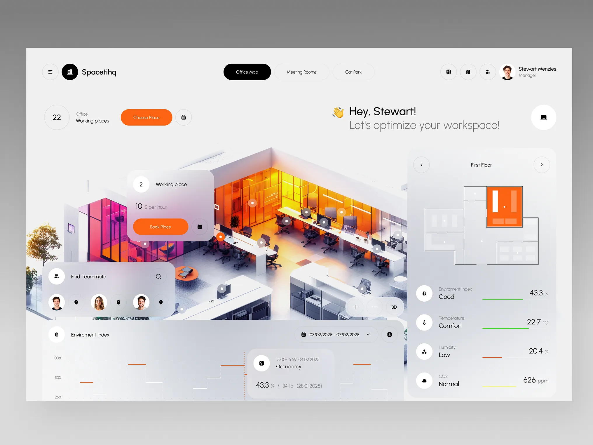 Office Workspace Optimization