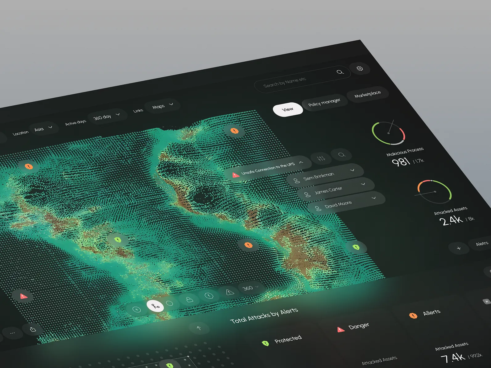 Cyber Security Dashboard