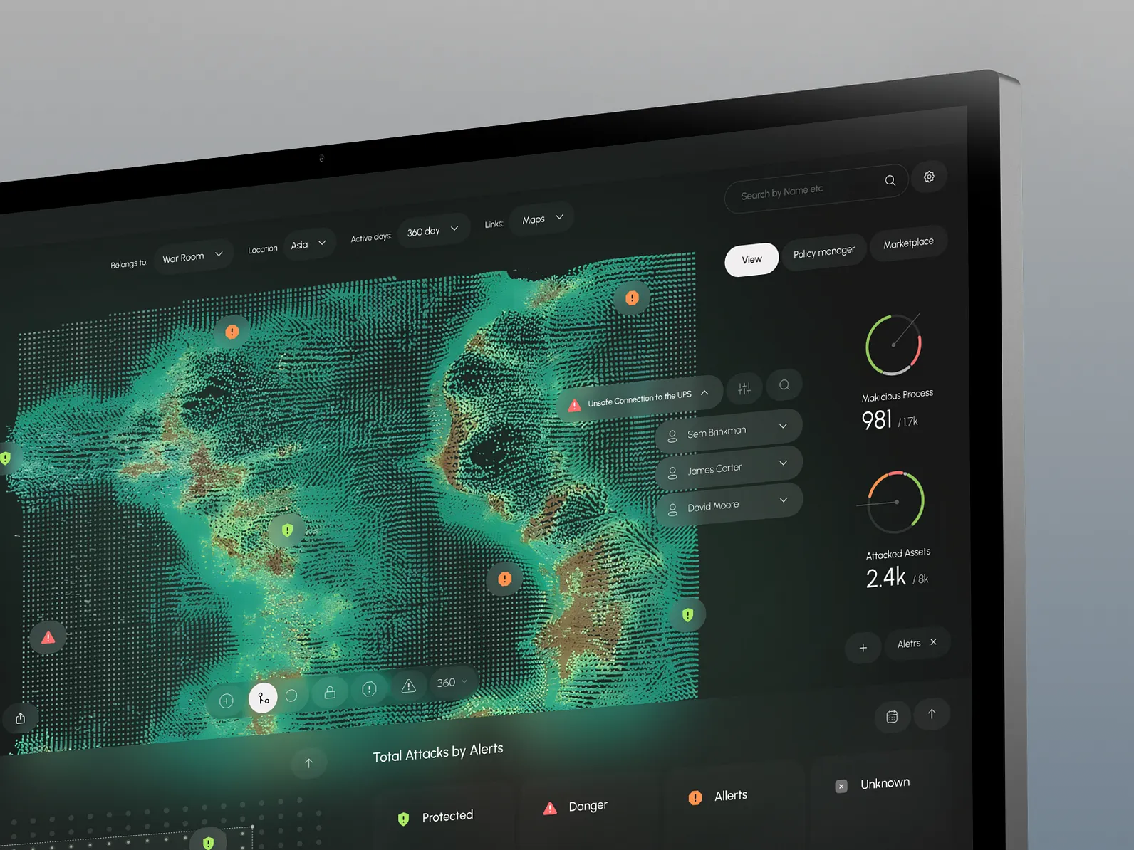 Cyber Security Dashboard